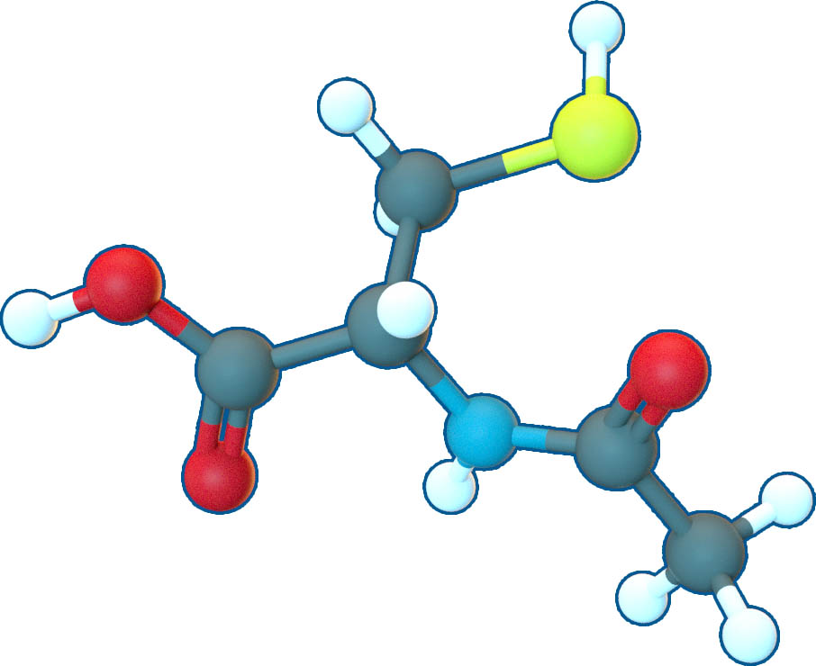 Image of N-acetyl (Acetylcysteine) | C5H9NO3S | Supreme Pharmatech